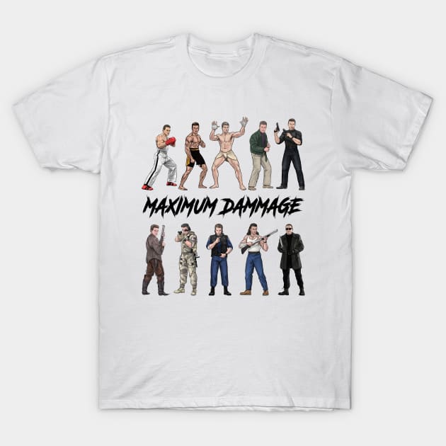 T shirt jean claude van damme new arrivals